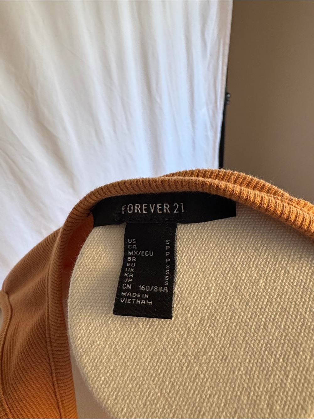 Forever 21 Rust Ribbed Button-Front Tank - Picture 3 of 3